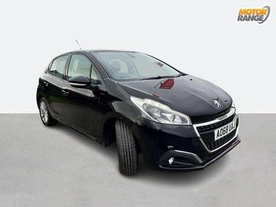Used Peugeot 208 Signature Sky 2018 Black Hatchback
