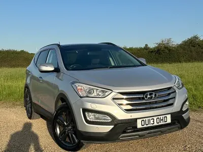 Used Hyundai Santa Fe Premium SE 197 HP (144 kW) 2013 Silver SUV