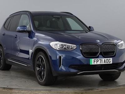 Blue Used 2021 BMW iX3 Shadowline SUV | £26,995 (Fair price)