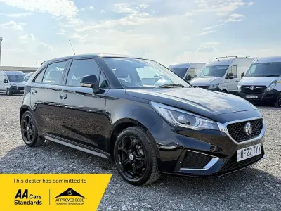 Used MG MG3 Exclusive 106 HP (77 kW) 2022 Black Hatchback