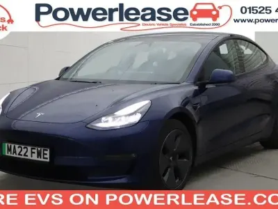 Usado Tesla Model 3 254 kW (346 HP) 2022 Azul Sedan