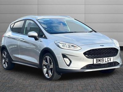 Moondust silver Used 2019 Ford Fiesta Active Hatchback | £8,990 (Fair price)