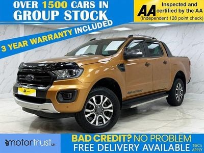 Orange Used 2022 Ford Ranger Wildtrack Pickup | £17,995 (Good price)
