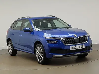 Used Skoda Kamiq SE 95 HP (69 kW) 2023 Blue SUV
