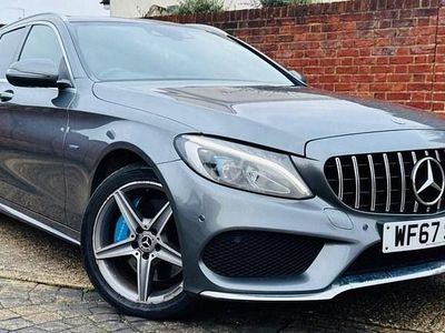 Used Mercedes C350e AMG Line Premium Plus 293 HP (215 kW) 2017 Grey Estate