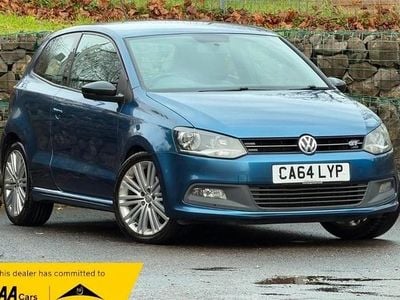 Blue silk metallic Used 2015 VW Polo BlueGT Hatchback | £6,500 (Fair price)