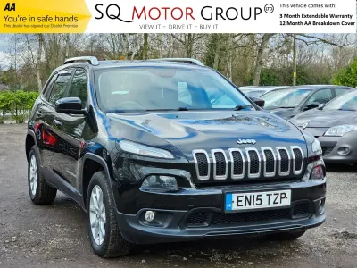 Used Jeep Cherokee Longitude 140 HP (102 kW) 2015 Black SUV