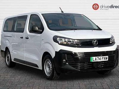 White Used 2024 Vauxhall Vivaro MPV | £19,750 (A bit pricey)