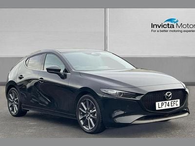 Used Mazda 3 Exclusive-Line 138 HP (101 kW) 2025 Black Hatchback