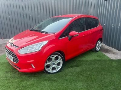 Used Ford B-MAX Titanium 105 HP (77 kW) 2013 Red MPV
