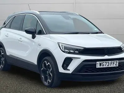 Used Vauxhall Crossland Ultimate 110 HP (80 kW) 2023 White SUV
