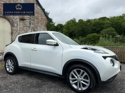 Used Nissan Juke N-Connecta 110 HP (80 kW) 2016 White SUV
