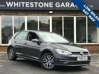 Grey Used 2018 VW Golf VII SE Hatchback | £11,500 (Fair price)