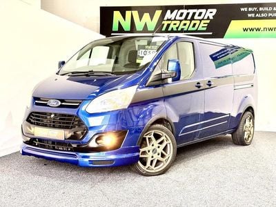 Blue Used 2016 Ford Transit Custom Limited Van | £10,590 (Good price)