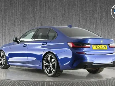 Used BMW 330 M Sport 282 HP (207 kW) 2022 Blue Sedan