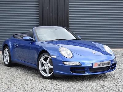 Used Porsche 911 Carrera Cabriolet 325 HP (239 kW) 2008 Blue Cabriolet