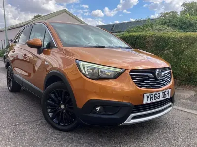 Used Vauxhall Crossland X Elite 130 HP (95 kW) 2018 Orange SUV