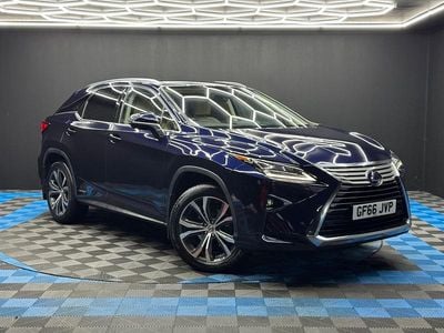 Used Lexus RX450h Luxury Line 2016 Blue SUV