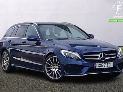 used Mercedes C200 C CLASS ESTATEAMG Line 5dr [19" Wheels, Panoramic Roof, Heated Seats, Parking Camera]