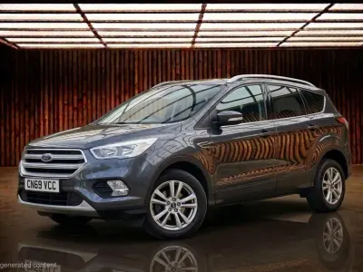 Used Ford Kuga Zetec 120 HP (88 kW) 2019 Grey SUV
