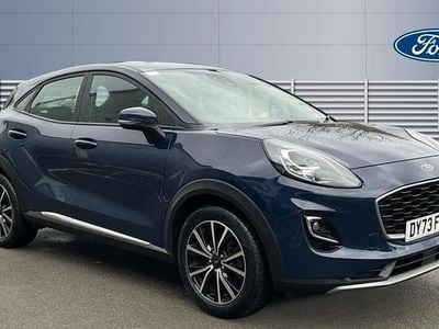 Used Ford Puma Titanium 125 HP (91 kW) 2023 Blue SUV
