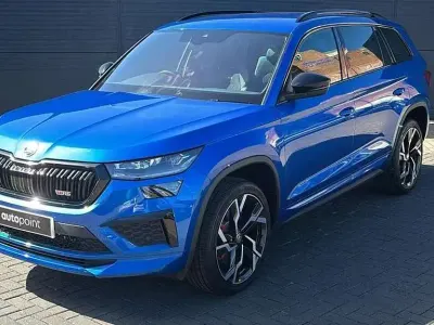 Used Skoda Kodiaq vRS 241 HP (177 kW) 2023 Blue SUV