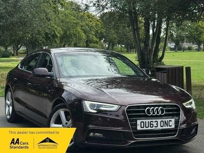 Used Audi A5 Sportback S-Line 170 HP (125 kW) 2013 Red Hatchback