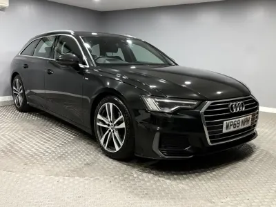 Usado Audi A6 S-Line 204 HP (150 kW) 2019 Cinzento Carrinha