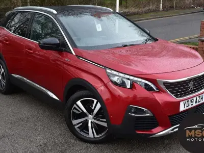 Used Peugeot 3008 GT-line 131 HP (96 kW) 2019 Red SUV