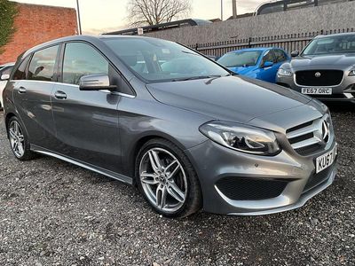 Grey Used 2017 Mercedes B200 AMG Line Premium Plus MPV | £7,499 (Fair price)