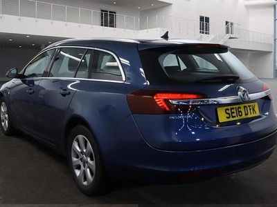 Used Vauxhall Insignia 2016 Dark sea blue Estate