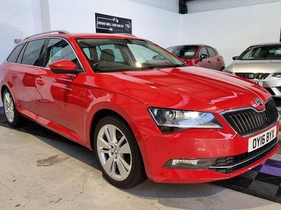 Red Used 2016 Skoda Superb SE L Executive Estate | £9,499 (Fair price)