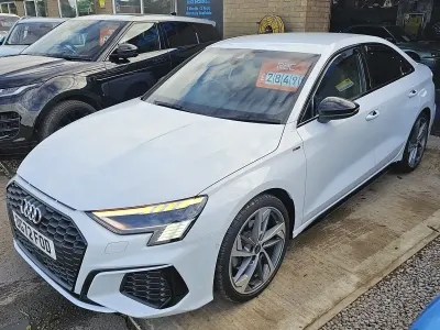 Begagnad Audi A3 Comfort 150 HK (110 kW) 2022 Vit Sedan