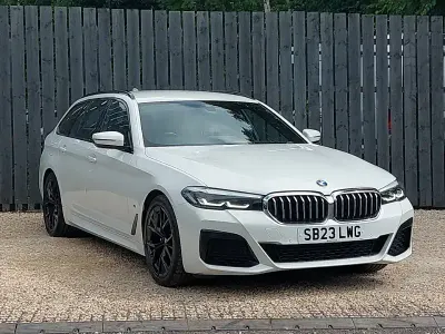 Used BMW 520 M Sport 190 HP (139 kW) 2023 White Sedan