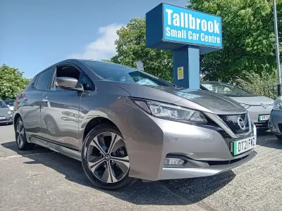 Used Nissan Leaf N-Connecta 110 kW (150 HP) 2021 Grey Hatchback