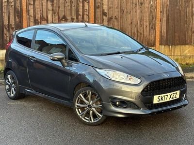 Used Ford Fiesta ST-Line 125 HP (91 kW) 2017 Grey Hatchback