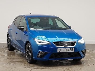 Used Seat Ibiza FR Sport 95 HP (69 kW) 2024 Blue Hatchback