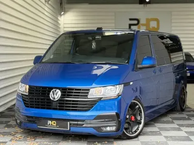 Used VW T6.1 Highline 150 HP (110 kW) 2021 Blue Van