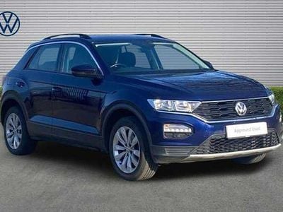 Used VW T-Roc SE 150 HP (110 kW) 2020 Blue SUV