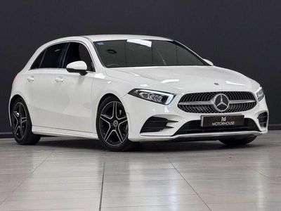 Used Mercedes A180 AMG line 116 HP (85 kW) 2019 White Hatchback