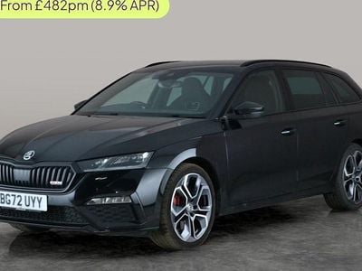 Used Skoda Octavia vRS 245 HP (180 kW) 2022 Black Estate