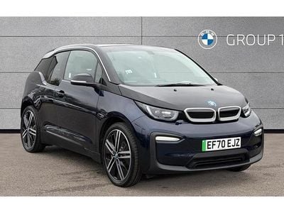 Used BMW i3 Comfort Edition 125 kW (170 HP) 2021 Imperial blue with frozen grey highlight Hatchback