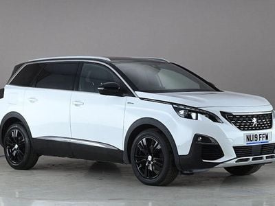 Used Peugeot 5008 GT-line 131 HP (96 kW) 2019 White SUV