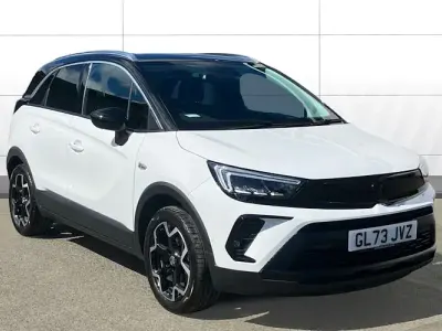 Used Vauxhall Crossland Ultimate 110 HP (80 kW) 2023 White SUV