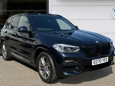 Used BMW X3 M Sport 187 HP (137 kW) 2020 Black SUV