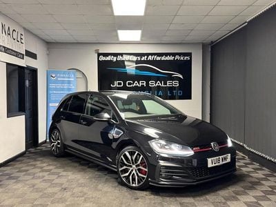 Used VW Golf VII GTI 2018 Black Hatchback