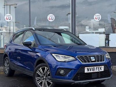 Used Seat Arona XCELLENCE 95 HP (69 kW) 2018 Blue SUV