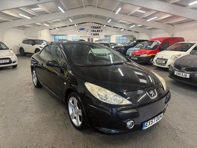 Black Used 2007 Peugeot 307 CC Sport Cabriolet | £1,200