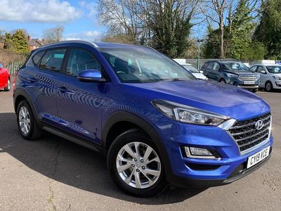 Used Hyundai Tucson SE 2019 Blue SUV