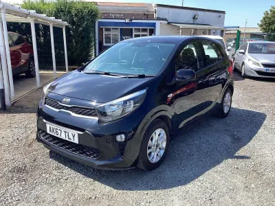 Used Kia Picanto 66 HP (48 kW) 2017 Black Hatchback